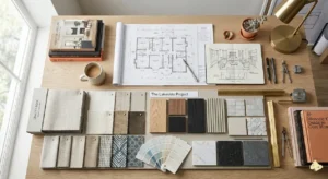Home Interior Design Color and Material Selection