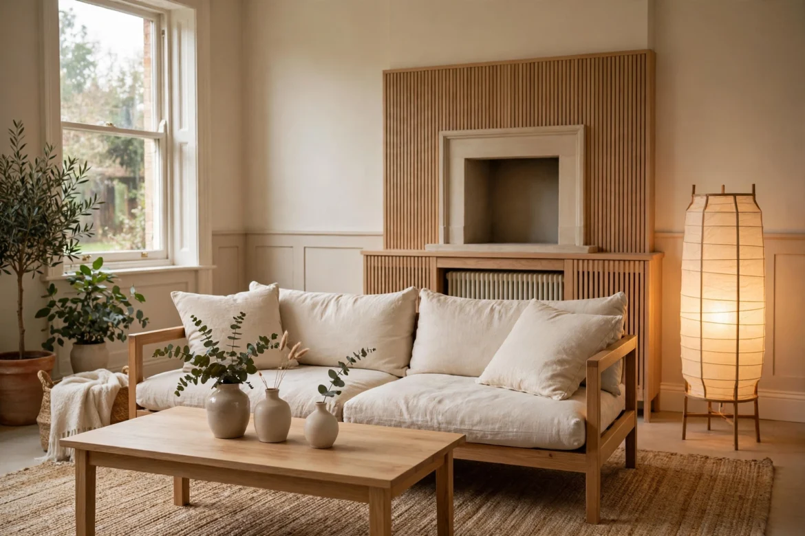 Japandi Living Room Ideas That Work in UK Homes