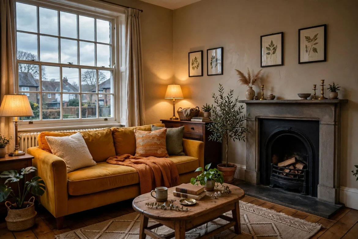 North-Facing Living Room Colours: Warm Palettes That Work in Cool UK Light